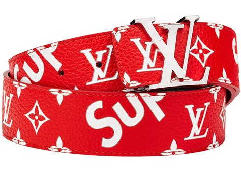 louis vuitton supreme belt 46 115|Louis Vuitton x supreme cartera.